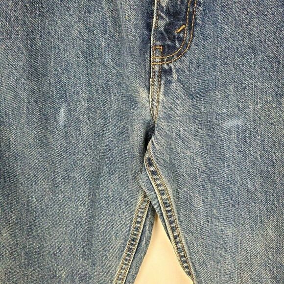 Vintage Levis Red Tab 505 Medium Wash 36X34 (actual 34x33) Straight Leg Jeans - Picture 2 of 9